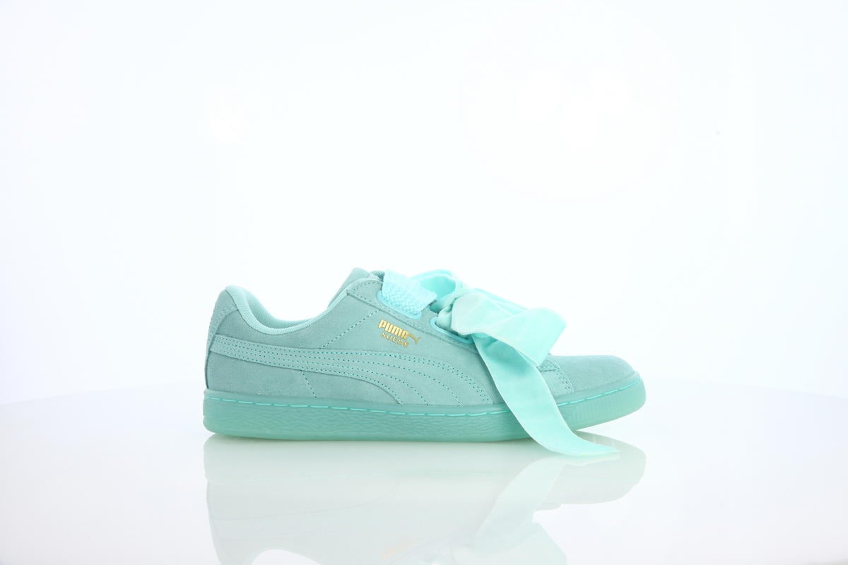 Puma suede heart sales reset azzurro